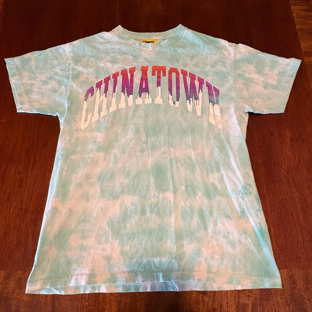 Chinatown‎ Market Tie Dye Graphic T Shirt Medium Streetwear Tee